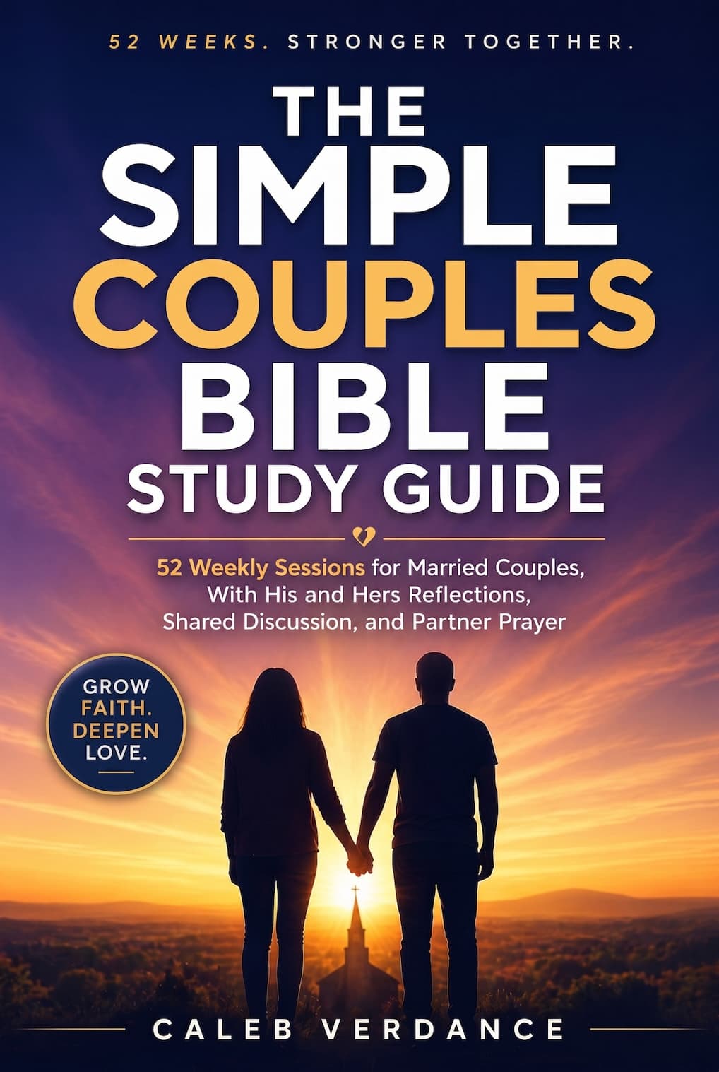 The Simple Couples Bible Study Guide book cover